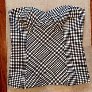 Trina Turk Gingham Top NEVER WORN